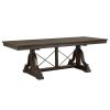 Magnussen Furniture Westley Falls Trestle Dining Table in Graphite